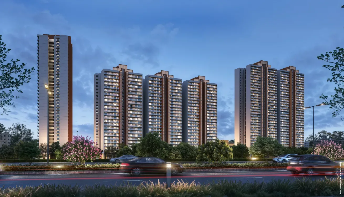 Godrej Arden in Sigma III, Greater Noida - Elevated Skywalk — developer illustration