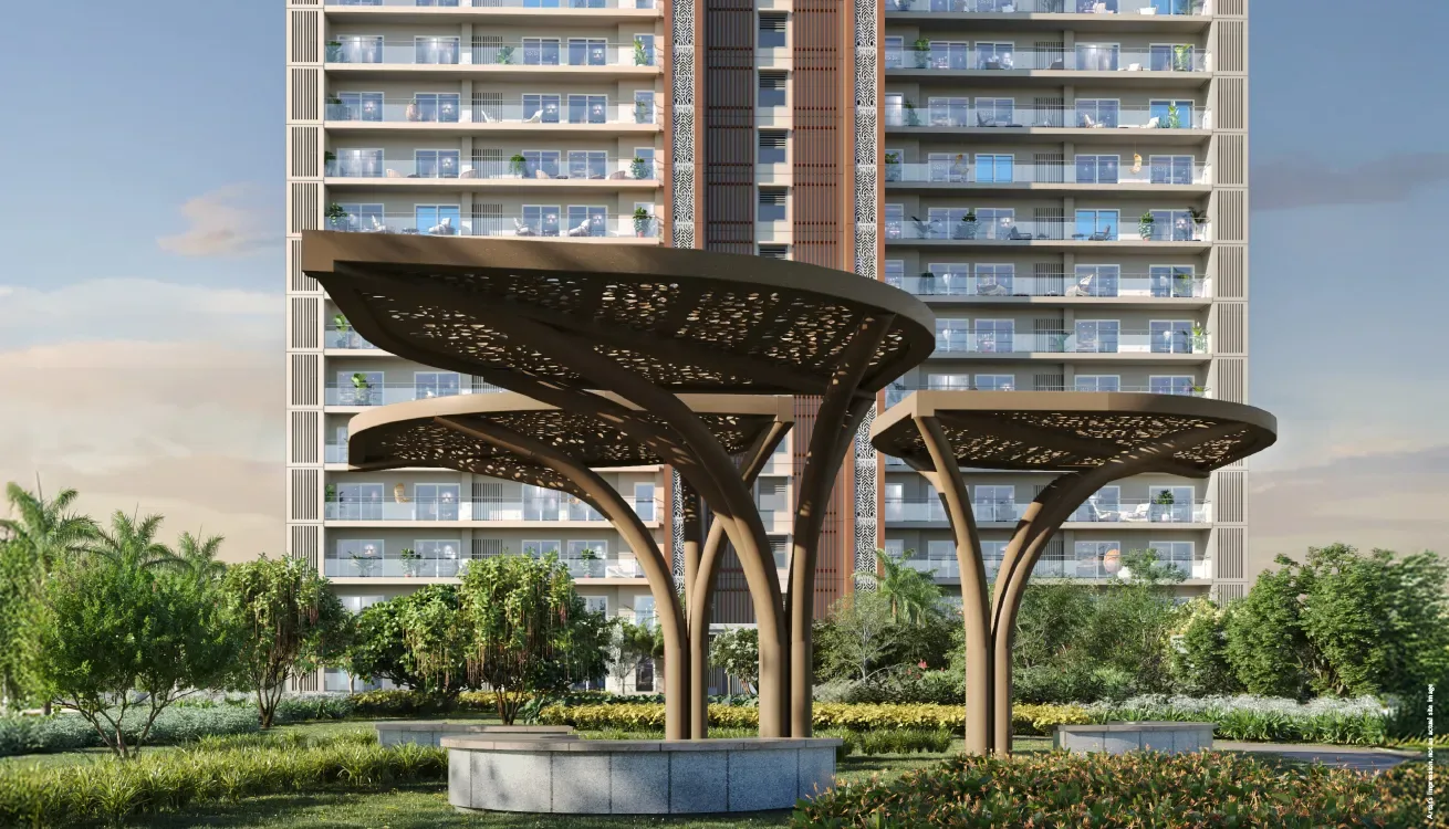 Godrej Arden in Sigma III, Greater Noida - Leaf Pavilion — developer illustration
