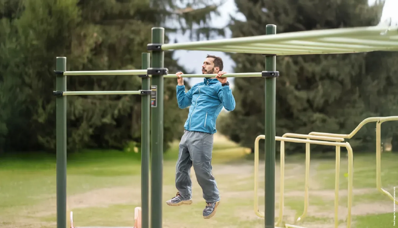 Godrej Arden in Sigma III, Greater Noida - Outdoor Gym — developer illustration