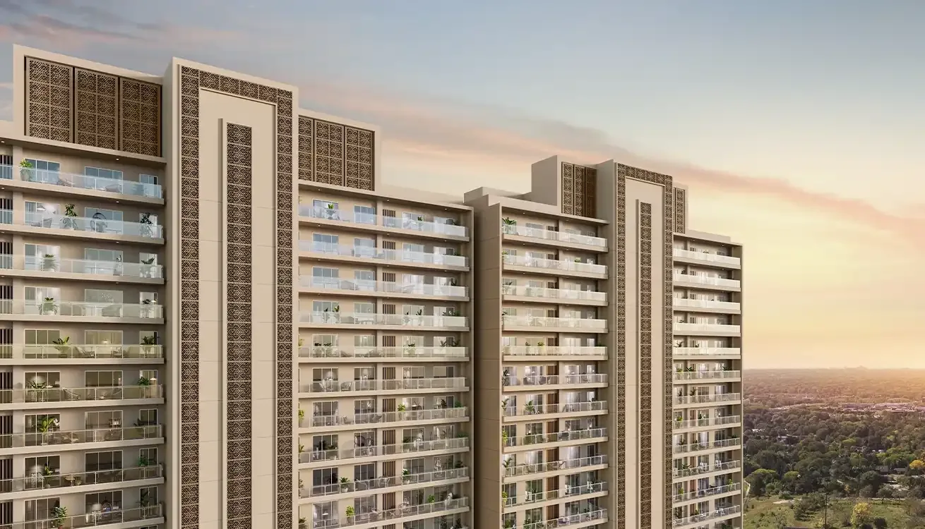 Godrej Majesty in Sector 12, Noida Extension - Elevation — developer illustration