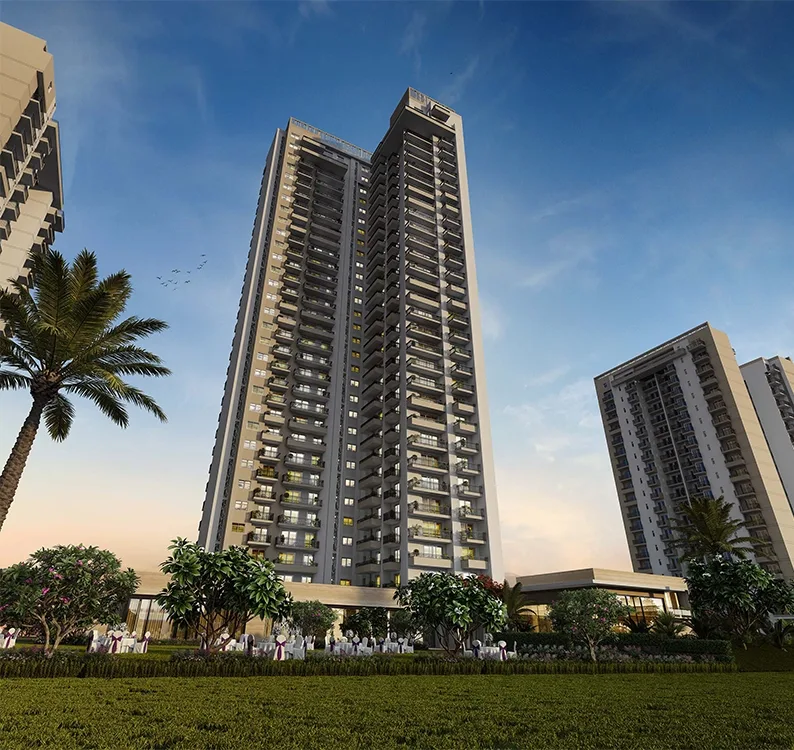 Godrej Nurture in Sector 150, Noida - Elevation 2 — developer illustration