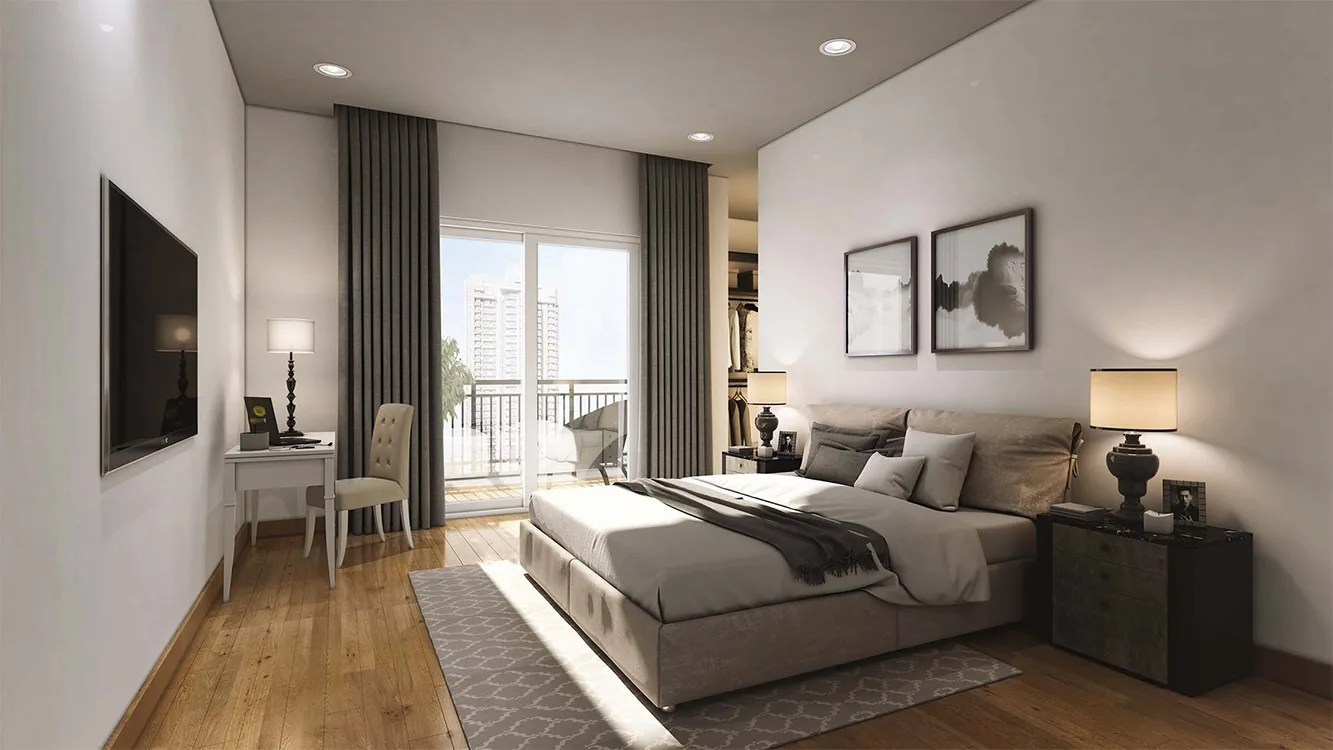 Godrej Nurture in Sector 150, Noida - Bedroom — developer illustration
